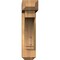 Ekena Millwork Imperial Craftsman Smooth Bracket w/ Offset Brace, Western Red Cedar, 5 1/2"W x 22"D x 22"H BKT0604X22X22IMP04SWR - alternate 3